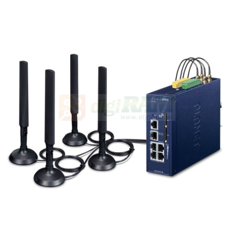 Planet ICG-2515-NR Przemysłowa brama komórkowa 5G NR z 5 portami 10/100/1000T