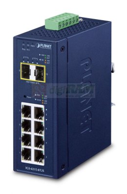 Planet IGS-4215-8T2S IP30 Industrial L2/L4 8-Port