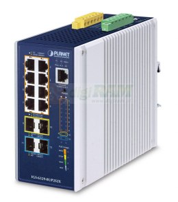 Planet IGS-6329-8UP2S2X IP30 DIN-rail Industrial L3