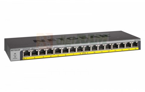 Przełącznik GS116LP Switch niezarządzalny 16xGE PoE+