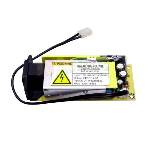 MikroTik 24V2APOW 24v 2.5A internal PSU