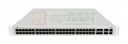 Przełącznik 48xGbE4 SFP+ CRS354-48P-4S+2Q+RM