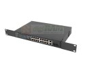 Przełącznik Switch 16X100MB POE+/2XCombo niezarządzalny rack 19 cali Gigabit Ethernet 150W