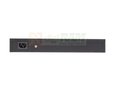 Przełącznik Switch 16X100MB POE+/2XCombo niezarządzalny rack 19 cali Gigabit Ethernet 250W