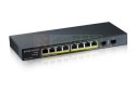 Przełącznik GS1100-10HP-EU0102F 120W PoE 8xGigabit 2xFiber Uplilk Switch