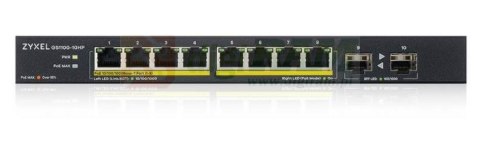 Przełącznik GS1100-10HP-EU0102F 120W PoE 8xGigabit 2xFiber Uplilk Switch