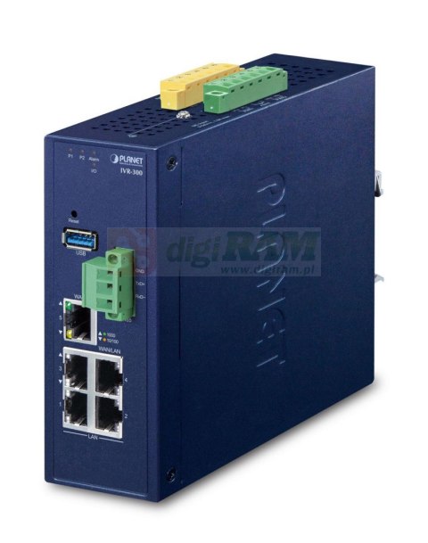 Planet IVR-300 Industrial 5-Port