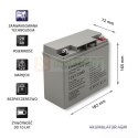 Akumulator AGM | 12V | 20Ah | max. 300A