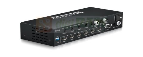 Contractor 4x2 HDMI 2.0 Matryca 4K HDCP 2.2 z wyjściem audio, zarządzaniem EDID i routingiem IR