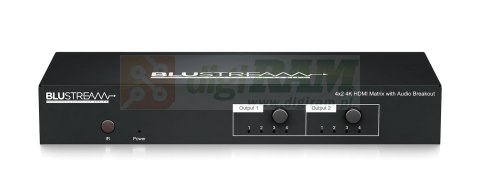 Contractor 4x2 HDMI 2.0 Matryca 4K HDCP 2.2 z wyjściem audio, zarządzaniem EDID i routingiem IR