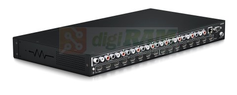 Contractor 8x8 HDMI 2.0 4K HDCP 2.2 Matrix z wyjściem audio, zarządzaniem EDID i interfejsem WWW