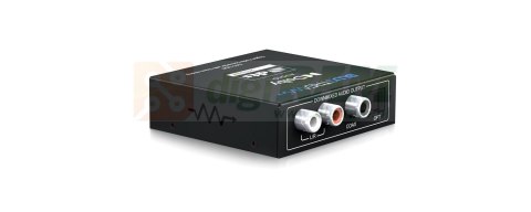 Cyfrowy konwerter audio z funkcją miksowania dźwięku Dolby Audio i DTS Audio