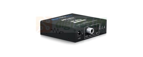 Cyfrowy konwerter audio z funkcją miksowania dźwięku Dolby Audio i DTS Audio
