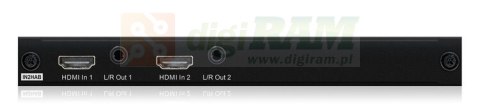 Karta wejściowa 2 x HDMI 2.0 z wyjściem audio