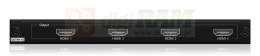 Karta wyjściowa 4 x HDMI 2.0 — 18 Gb/s
