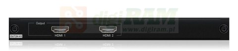 Kartaa wyjścia 2 x HDMI 2.0 — 18 Gb/s