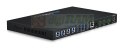 Matryca 4x4 USB KVM obsługująca transfer danych USB 3.0 z szybkością do 5Gbps, 4x konfigurowalne GPIO, panel przedni, sterowanie