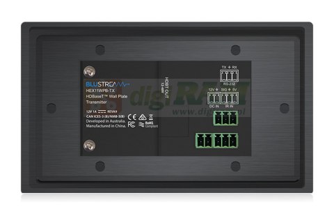 Nadajnik HDMI Wall Plate HDBaseT™ - HDMI, RS-232 i IR do 70m (4K do 40m)