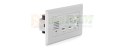 Nadajnik ścienny HDBaseT™ - HDMI, USB-C i RS-232 / IR do 70m (4K do 40m)