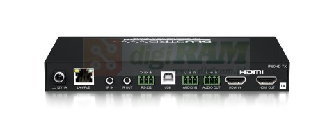 Nadajnik wideo HD z serii Contractor przez sieć 100 Mb/s, wyjście HDMI Loop-Out
