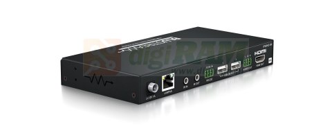 Odbiornik wideo HD z serii Contractor z siecią 100 Mb/s, wbudowany skaler wideo