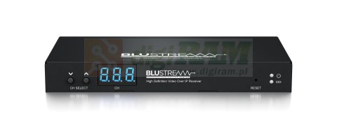 Odbiornik wideo HD z serii Contractor z siecią 100 Mb/s, wbudowany skaler wideo