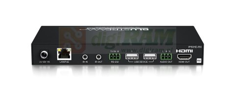 Odbiornik wideo HD z serii Contractor z siecią 100 Mb/s, wbudowany skaler wideo