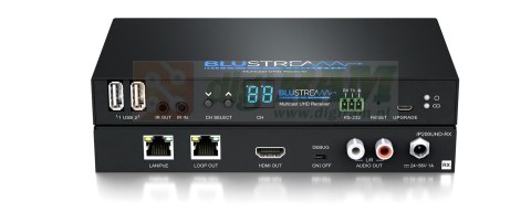 Odbiornik wideo IP Multicast UHD przez sieć 1 GB