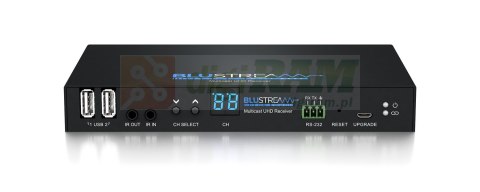 Odbiornik wideo IP Multicast UHD przez sieć 1 GB
