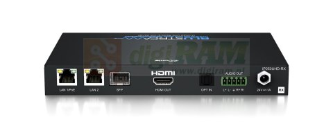 Odbiornik wideo IP Multicast UHD przez sieć 1 Gb, wbudowany skaler wideo, tryb ściany wideo z Dante