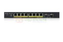 Przełącznik GS1900-10HP v2 8port L2 PoE 2xSFP 70W 802.3at