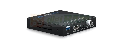 Skalowanie w dół HDMI 4K (obsługa 4K 50/60 Hz) z funkcją Audio Embedder / De-Embedder