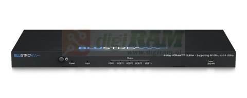 Splitter 1:4 HDBaseT™ CSC — 70m (4K 60Hz 4:4:4 do 40m)