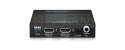 Splitter HDMI 4K HDCP 2.2 z wbudowanym skalerem w dół, wyjściem audio i zarządzaniem EDID