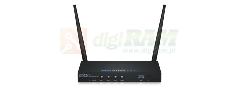 Zaawansowany bezprzewodowy przełącznik prezentacji wieloformatowych obsługujący Miracast® i AirPlay. 4 x HDMI, 1 x wyjście HDMI,