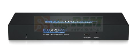 Zaawansowany moduł sterowania Multicast do sterowania TCP/IP, RS-232 i IR systemów multicast Blustream SDVoE 10GbE z interfejsem