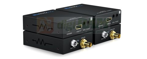 Zestaw Extender HDMI przez kabel koncentryczny