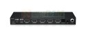 4-drożny rozdzielacz 4K HDMI 2.0 HDCP 2.2 z inteligentnym skalowaniem, przerwaniem dźwięku i zarządzaniem EDID