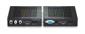 Zestaw HDBaseT™ Extender — 100m (4K do 70m), przełączalne wejścia HDMI/VGA, dwukierunkowy IR, dwukierunkowy PoC