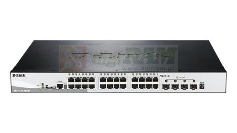 *D-Link DGS-1510-28XMP S witch 24GE PoE+ 4SFP+
