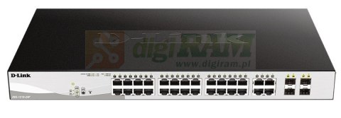 Przełącznik DGS-1210-24 Switch 24GE PoE 4SFP