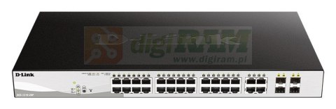 Przełącznik DGS-1210-28P 24GE PoE 4SFP