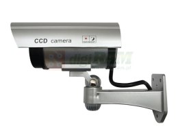 Atrapa kamery IR Maclean IR1100 S LED srebrna