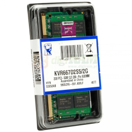 Kingston SODIMM DDR2 2GB 667MHz CL5 (KVR667D2S5/2GB)