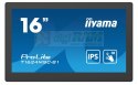 Monitor 15.6 cali T1624MSC-B1 IPS,poj.10pkt.450cd,24/7,media player,6H
