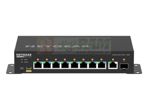 Przełącznik zarządzalny GSM4210PD Switch 8xGE PoE+ 1xSFP
