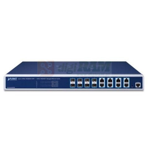 Planet XGS-6320-8X8TR Lag 3 8-port 10GBASE-X SFP+ +