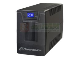 Zasilacz awaryjny UPS Power Walker Line-Interactive 1000VA SCL 4x PL 230V, RJ11/45 In/Out, USB, LCD