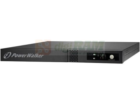 Zasilacz awaryjny UPS Power Walker On-Line 1000VA, USB, LCD, 19" PF 0,8 1U!