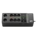 Zasilacz BE850G2-GR 850VA, 230V, porty ładowania USB typu C i A, 8 gniazd Schuko CEE 7 (2 przepięcia)
